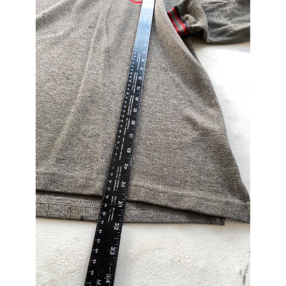 Vintage 80s Rare Nike Long Sleeves Embroidered Swoosh Shirt Fits Size L - Picture 6 of 6